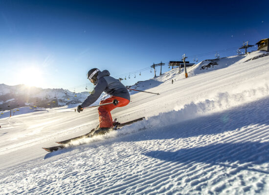 Alpin Luxe Ski Vacations - Skier at a resort in the Zillertal