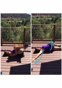 reclined twisting position - stretches you can do at home for golf and fitness
