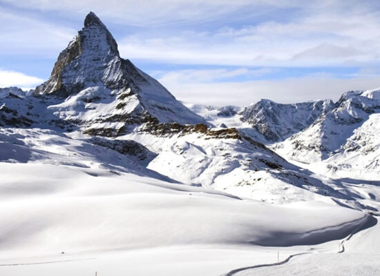 Matterhorn Ski Slope banner