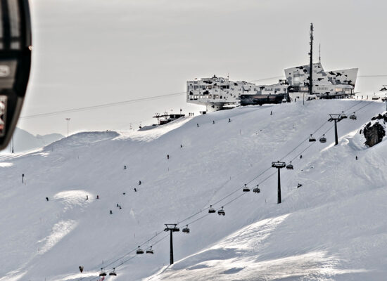 LAAX Ski Slope Banner