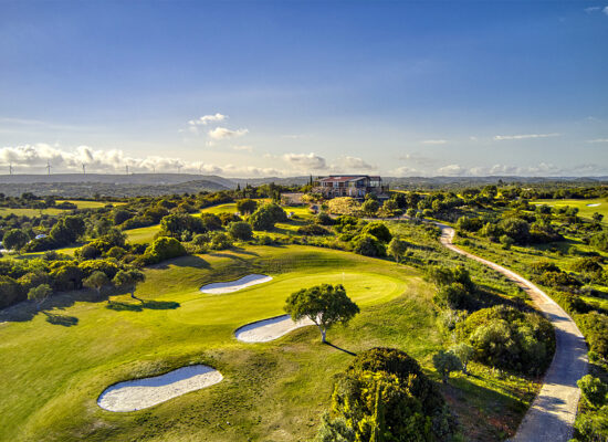 Portugal Golf Course Aerial View